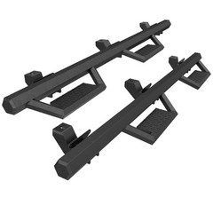 Custom-Fit Two-Stair Running Boards for 18-25 – Stable, Rust-, Supports Rooftop