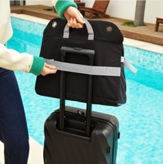 BAGSMART Unisex TravelEase 4-in-1 Travel Packing Cubes CF6 Black One Size NEW