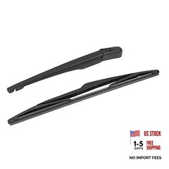 Rear Windshield Wiper Blade Arm Set 355mm 14 Inch for BMW X3 E83 2003 2004