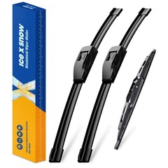 Replacement Windshield Wiper Blades Set for Jeep Patriot 20072017 3 Wipers