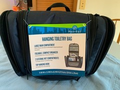 Protege Hanging Toiletry Kit Bag New 11 wide x 3.3 D x 8.3&Prime; H