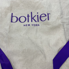 Botkier New York Dust Bag Purple Drawstring 15.5&Prime; x 17&Prime; Travel Shoes Purse