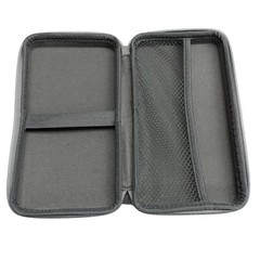 2x Travel Hard Case Organizer Pink/Gray Makeup, Jewelry, Electronics Storage