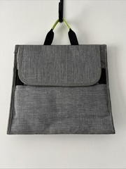 Airplane Seat Organizer with Tray Table Cover + RFID Money Belt Passport Holder