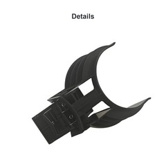 Cup Holder Insert Divider Fit for Toyota Highlander 2014 2015 2016 2017 Black