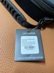 Culture Kings Two Cap Hat Carrier w/ Carrying Strap New W/Tag