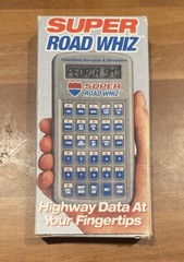 Super Road Whiz Interstate Services and Directions With Box and Original Papers