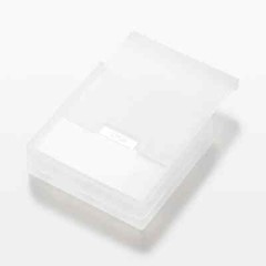 MUJI Polypropylene cable storage with smartphone stand