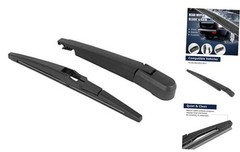 Car Rear Windshield Wiper Blade Arm Set for Kia Soul 2010-2017 10 Inch 260mm