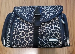 Travelon Hanging Toiletry Kit Leopard Animal Print