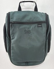 L.L. Bean Personal Organizer Medium Toiletry Bag Hunter Green Personalized