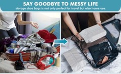 Travel Shoe Bag – Portable, Waterproof, and Breathable!