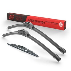 Windshield Wiper Blades Set for Jeep Patriot 20072017 | 21&Prime;+21&Prime; + 10&Prime; Rear » »