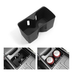 LUCKEASY Center Console Water Cup Holder Holder, Black