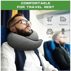 Memory Foam Travel Neck Pillow