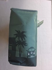 Trader Joe&rsquo;s Dusty Blue Green Large Insulated Bag – 21&Prime; in x 14&Prime; in x 6&Prime; in