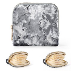 SEIUACN Travel Jewelry Holder,Anti-Scratch&Portable Organizer Silver
