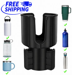 Car Cup Holder Expander Extender Adapter for Yeti Hydro Flask Large Bottles Mugs