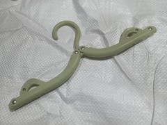 Multi Purpose Travel Hotel Vacation Foldable Hanger hooks clothespins lingerie