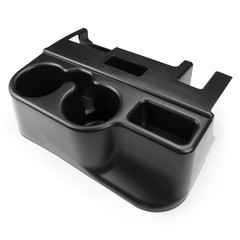 Center Console Cup Holder add-on 1999-2001 Dodge Ram 1500 2500 3500, Black