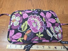 Super Cute Vera Bradley Pirouette Pink Small Travel Organizer