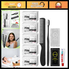 Travel Size Toiletry Kits – Disposable Hygiene Supplies for Homeless Care Packag