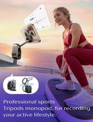 Versatile Travel Phone Holder for Airplanes: 360° Adjustable for All Phones