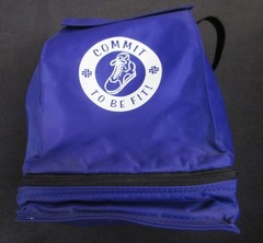 Royal Blue Promotional Shoe or Travel Bag « Commit to be Fit! » – NEW dxd