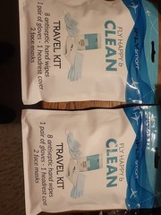 Ifly Smart Travel Kit Fly Happy & Clean Lot Of 2 Packages