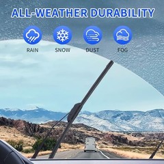 Premium All-Season J-Hook Beam Windshield Wiper Blades – Ranger 2019-2022