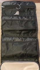 Bella Russo Travel Organizer Kit Set Hanging Toiletry Bag & Zippered Tech Case