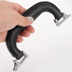 2Pcs Black Comfortable Suitcase Handle Grip Replacement for Luggage and Toolbox