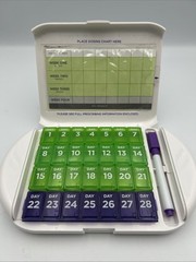Ibrance Palbociclib Purple Travel Bag Genuity Concepts Toiletry Medication Case