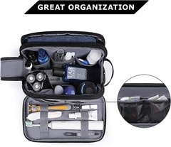 Versatile Medium Toiletry Bag for Men | Water-Resistant Dopp Kit & Shaving Bag