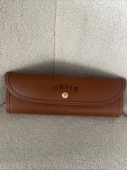 Orvis Galco Leather Road Atlas Map Holder Travel Case EUC