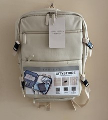 Travel Select City Stride Travel Backpack – Beige