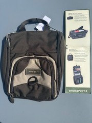 Eddie Bauer Toiletry Cosmetic Shaving Suitcase Travel Bag