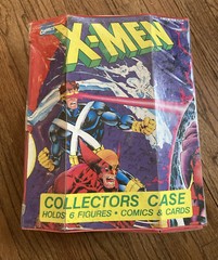 X-Men Action Figure Carrier Case (No Trays) Vtg HTF Marvel 90s Y2K Toy Guy Doll