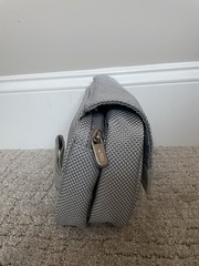 HARTMANN VINTAGE METALLIC TRIFOLD TRAVEL POUCH