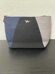 Maison Kitsuné x Japan Airlines JAL Pouch 8.5×4” Travel Amenity Bag Exclusive
