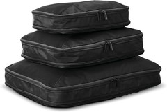 Samsonite 3-Piece Compression Packing Cube Set, Black