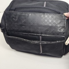 Foray Travel Toiletry Bag Black Medium Top Handle Soft Carry Zip Neoprene