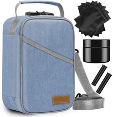 Smell Proof Bag – Odor Proof Container with Lock for Travel & Home