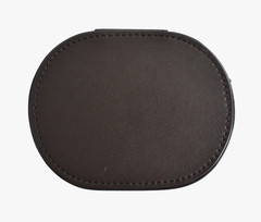 NEW TUMI Smooth Brown Zip Around SINGLE WATCH ROLL Case Travel Accessory