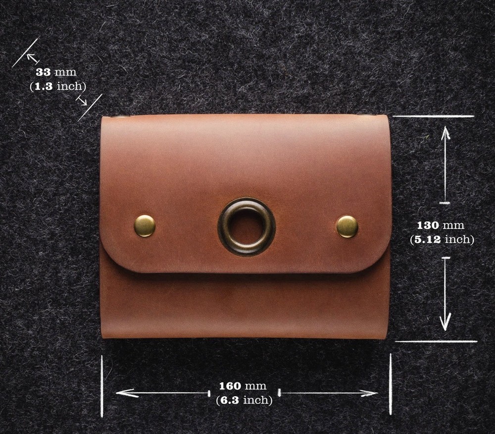 Leather Travel Bag Charging Cable Wire Organizer
