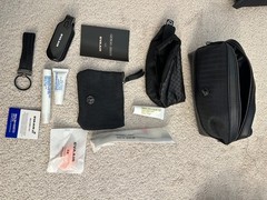 NEW Giorgio Armani Royal Laurel/Business Amenity/Travel Kit from EVA AIR