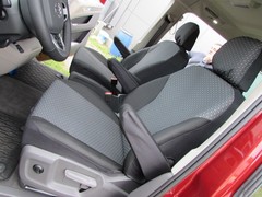 Front Seat Covers fits for VOLKSWAGEN T 7 MULTIVAN FABRICK BLACK GREY