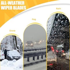 24&Prime;+20&Prime;+11&Prime; Windshield Wiper Blades Replacement for 2015-2019 Kia Soul EV,