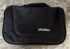 Lifemiles Avianca Black Essential Airline/Car Travel Organizer/Seat Pouch New