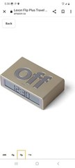 Lexon Flip Plus LCD Alarm Clock